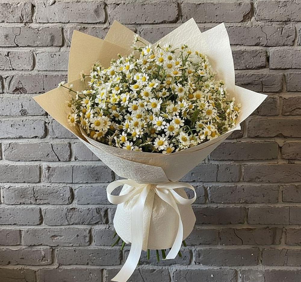Букет цветов из: Ромашки в Бутово