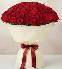 Букет 101 Красная роза Милано #REPLACE_PRED# Бутово
