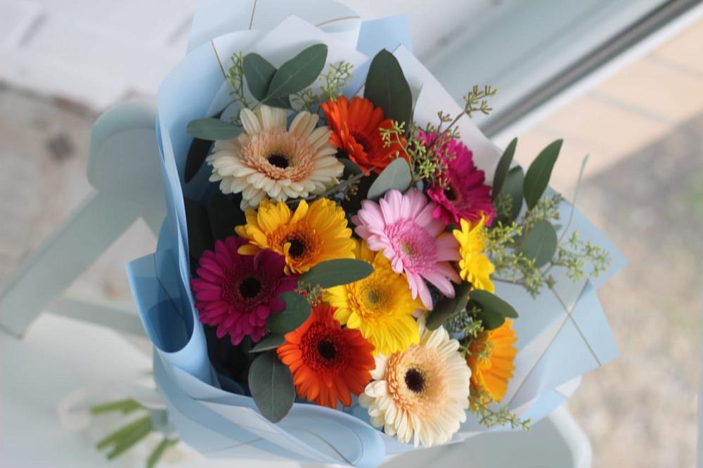 Букет цветов из: Герберы в Бутово