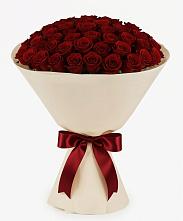 Букет 101 Бордовая роза Блэк Бакарра #REPLACE_PRED# Бутово