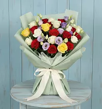 Букет цветов из:  Розы в Бутово