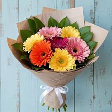 Букет цветов из:  Герберы #REPLACE_PRED# Бутово