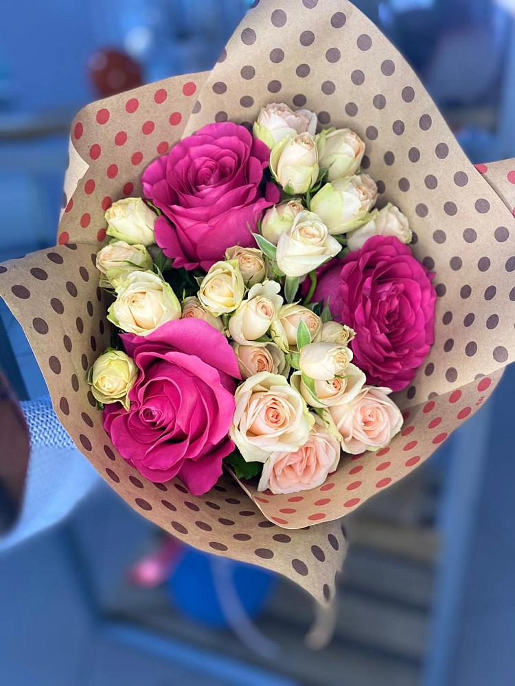 Букет цветов из: Розы в Бутово