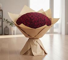 Букет 101 Красная роза в Бутово