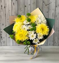 Букет цветов из:  Хризантемы #REPLACE_PRED# Бутово