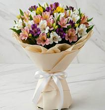 Букет цветов из:  Альстромерии #REPLACE_PRED# Бутово
