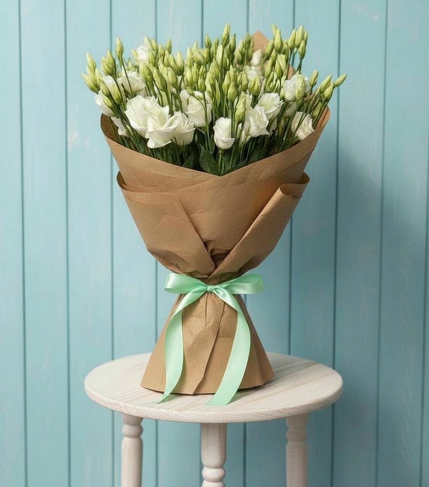 Букет цветов из: Лизиантусы в Бутово