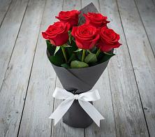 Букет 5 Красных роз Эдлесс Лав #REPLACE_PRED# Бутово