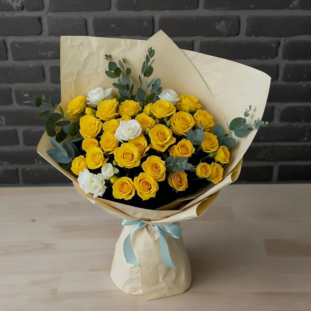 Букет цветов из: Розы в Бутово