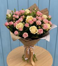 Букет цветов из:  Розы в Бутово