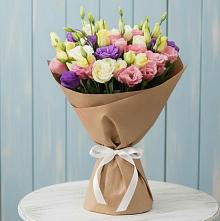 Букет цветов из:  Лизиантусы в Бутово