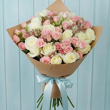 Букет цветов из:  Розы в Бутово
