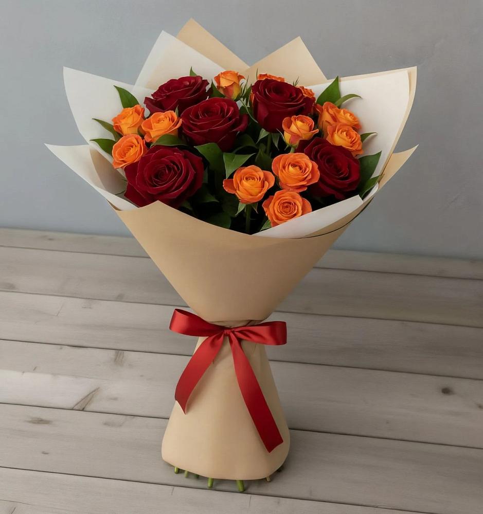 Букет Любовь и восторг в Бутово